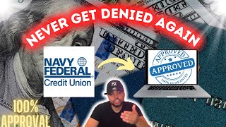 NAVY FEDERAL Will Never Deny You After This CREDIT HACK 🏦 | Credit Boost