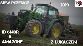 Siew Pszenicy John Deere 6140r/ SOUND/exhaust engine