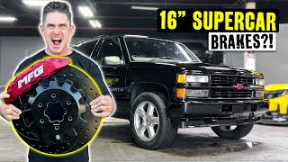 How Big's TOO BIG? Stopping Power for Zac's Godzilla Swapped 2dr Chevy Tahoe