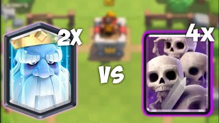 3 Skeleton Army VS 2 Royal Ghost