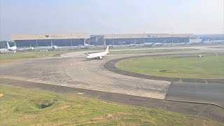 Landing at Soekarno-Hatta International Airport Jakarta, Indonesia