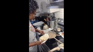 Good morning Today Sausage Gravy and Biscuits Grits and Eggs | #cookingwithdee