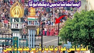 Pakistan🇵🇰 India🇮🇳 People Amazing Enjoy And Dance on Zeroline Border