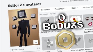 Roblox 2023'te Robux'suz TV MAN (Man of Television) skibidi Toilet Dış Görünümü Nasıl Yapılır