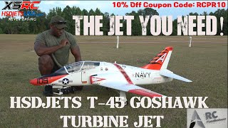 Epic First Flight: The HSDJETS T-45 Goshawk Jet Experience