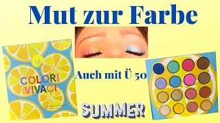 Mut zur Farbe 🌞 auch mit Ü 50