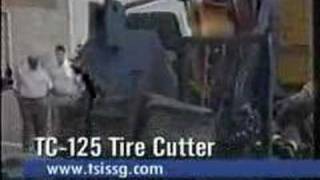 TC-125 Cutting Up Truck Tires from All Tire Supply