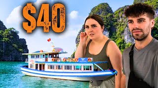 Ha Long Bays Cheapest Cruise- which one to get? (Backpacking Vietnam) 🇻🇳