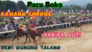 Pacu Boko 1600 M Winner Kamang Chrome | Pacu Kuda Bukittinggi Terbuka dan Tradisional 2019