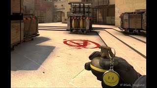 CS:GO - How to Dodge Bullet with Grenade