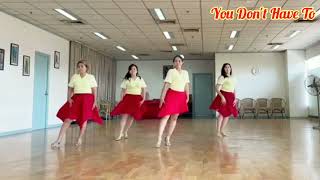 You Don't Have To - Line Dance