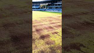 D&G Stadium pitch not looking too good. 2 days left until UEFA Nations League match LTU-CYP