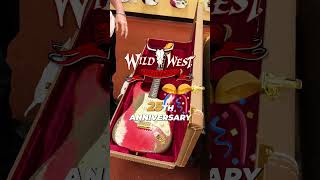 Don’t wait on these Special Wild West Anniversary Strats ⚡️Limited to 50 instruments 🎸 Fender