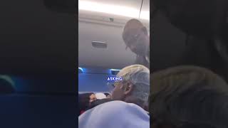 Flight attendant who refused to leave the show told Bombi Storm to 'quiet'.#shorts #news