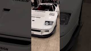 Crazy Liberty walk FERRARI F40 widebody. Every one should do this #ferrari #shorts