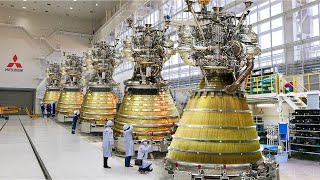 How Japan Builds Massive Space Rocket Inside Billions $ Facility