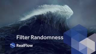 RealFlow 10: Filtering Fluids by Randomness