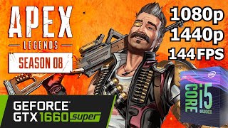 Apex Legends Season 8 - GTX 1660 Super - 1080p/1440p Competitive & Ultra Settings - Game Benchmark