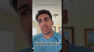 Apple Vision Pro - Spacial Photo/Video is a very Unique Experience!!