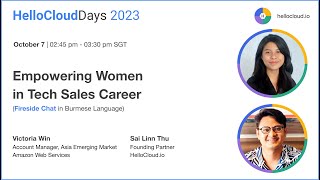 Session 07 - Empowering Women in Tech Sales Career