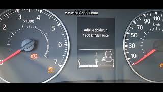 AdBlue Nasıl doldurulur | AdBlue Ne zaman doldurulur | AdBlue Fiyatları | Renault Express Dizel Adbl