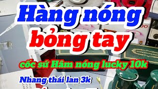 Hàng mới tinh.Cốc sứ hâm nóng đồ uống, Hương thái lan ,bộ dụng cụ kẹp nóng , giá chỉ từ 5k