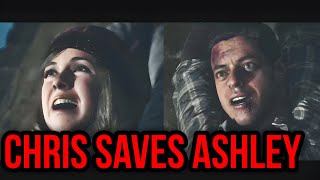 Until Dawn Remake - Chris Saves Ashley Over Josh! 4K UHD