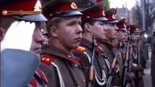 USSR October Revolution Parade & Riots Vilnius 1989