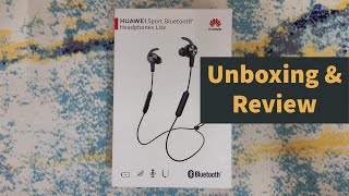 Huawei AM 61 Bluetooth Sport Headphones  - Unboxing & Review