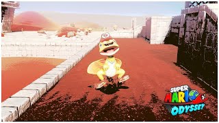 On the Leaning Pillar 1x Cap Throw (Method 1) - Super Mario Odyssey Challenges [2]