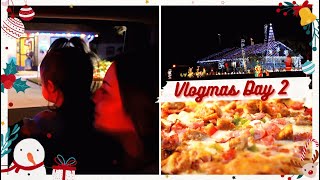 THE LIGHTS OF LAKE PARK ESTATE DRIVE THRU | VLOGMAS DAY 2 2023