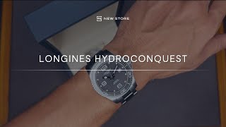 Descubra o Longines HydroConquest Cinza L3.781.4.76.6: Elegância e Funcionalidade em um Só Relógio