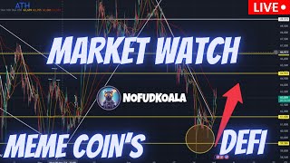 MILADY MEME COIN  JASMY COIN  BTC  $NFK  CAW  CRONOS  DEFI   \ MARKET WATCH \   ***WE ARE LIVE***