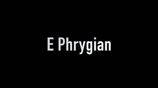 E Phrygian Jam Backing Track