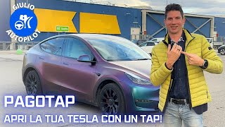 PAGOTAP - Apri la tua TESLA con un TAP