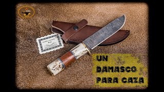 Cuchillo de damasco para caza!!