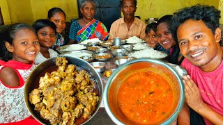 Chicken Spicy Curry Tomato Khtta||Eating Show |Cooking And Eating