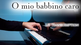 Puccini for LEFT HAND only | O mio babbino caro | Piano Transcription