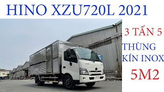 Xe Tải Hino 3.5 Tấn Thùng Kín - Hino 300 3 Tấn 5 Mã XZU720L 2021