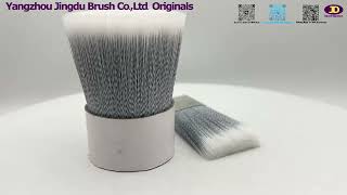 JDSBF -04 Spiral white grey poyester filament for Paint Brush