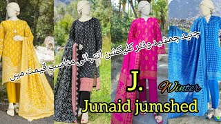 J. junaid jamshed winter and festive collection 2023 | j. new arrival 2023