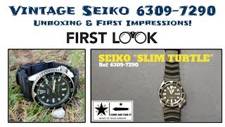 Vintage Seiko Unboxing - 6309-7290 Slim Turtle from the Philippines!