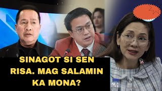 BWELTA NG KAMPO NI QUIBOLOY KAY SEN RISA. MAG SALAMIN KA MONA?