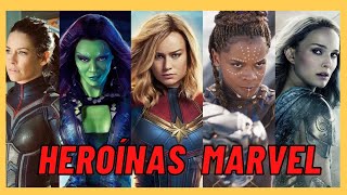 HEROÍNAS MARVEL #shorts