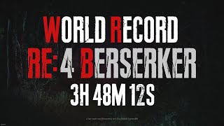 Resident Evil 4 - Berserker Mod - Speedrun - 3h 48m 12s - Bring It On - World Record