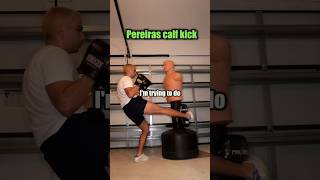 Alex Pereira calf kick #AlexPereira #dutchkickboxing #kickboxing #mma #udc #lowkick #CalfKick #ufc