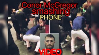 Конор МакГрегор разбил телефон фаната в Майами - ВИДЕО | McGregor smashed the fan`s phone in Miami