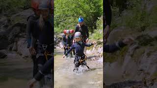 Canyoning mit Kindern im Salzburger Saalachtal