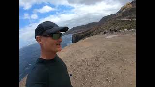 My run and Las Palmas - Grand Canaria