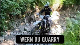 Day out at wern du quarry!